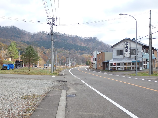 三菱石炭鉱業大夕張線・南大夕張駅跡