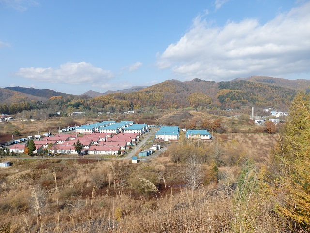 清水沢の炭鉱住宅